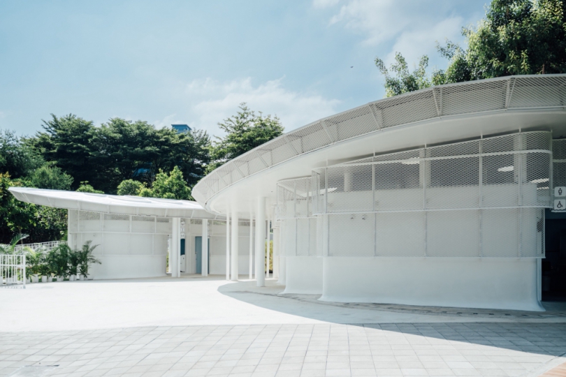 文心森林公園添白色新地標  「親子小白宮」浪漫迎國慶