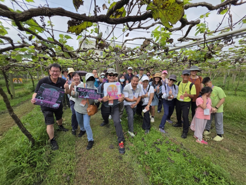 跟著葡萄香遊台中  「TAICHUNG醉美」帶你品味外埔農村酒莊
