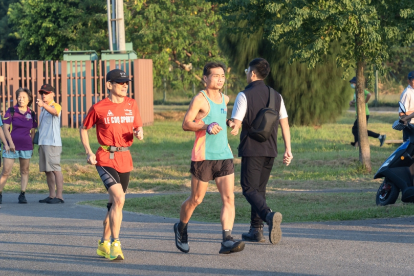 新竹市注入愛與活力   三代喜同堂VEGRUN正念路跑開跑