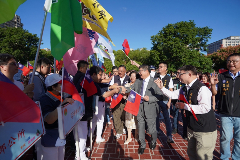 新竹縣盛大慶祝雙十國慶   楊文科：民利而利之