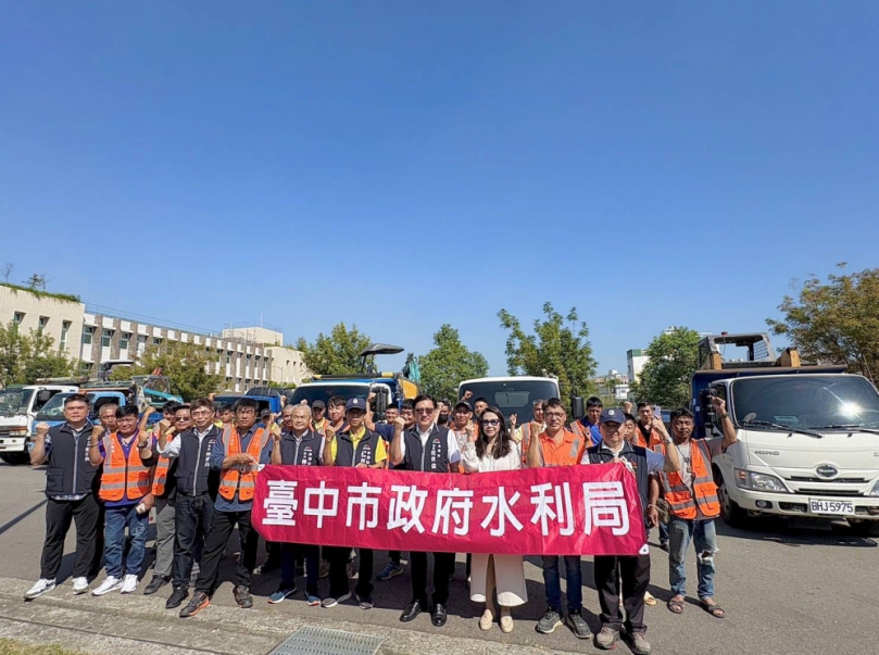 中市府五度馳援花蓮！「下水道超人」 13日集結出發  投入光復鄉下水道清淤