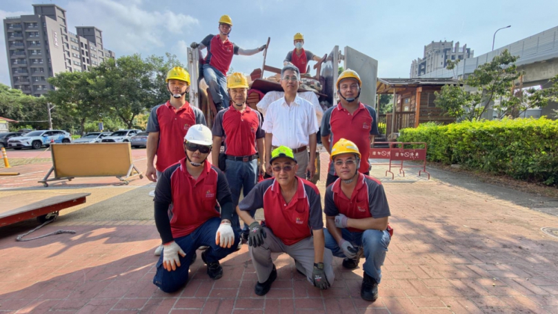 花蓮災民Call in寶之林　台中「家具超人」滿載希望再度出發