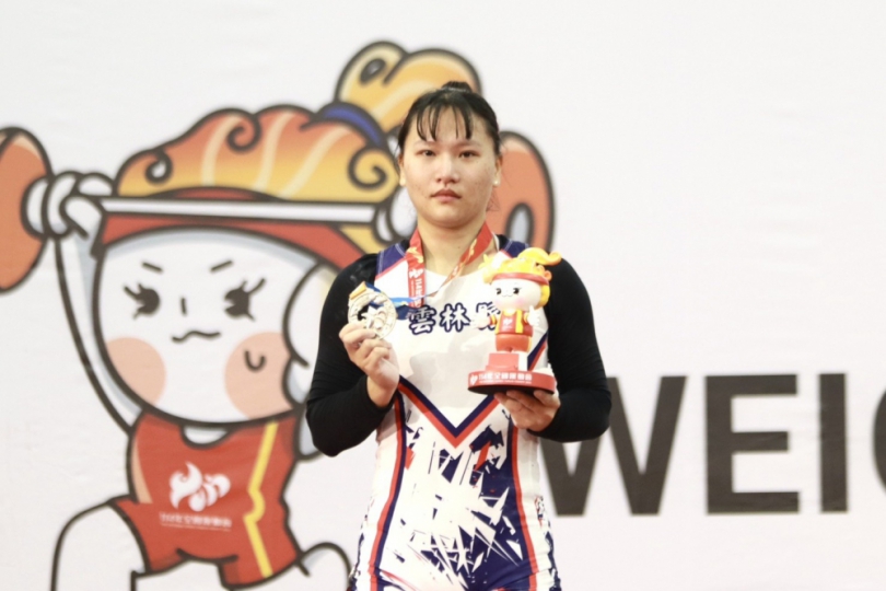 雲林林佳鈺舉重女子59公斤獲銀牌　霹靂舞男子五對五戰九回合奪銅