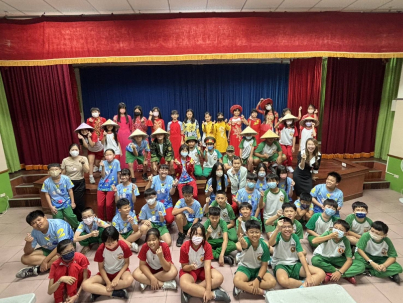 新平國小攜手東平國小舉辦越南文化體驗活動　讓孩子感受多元文化魅力