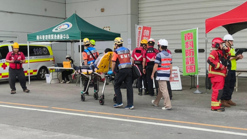 南科管理局舉行年度地震災害緊急應變演練暨觀摩活動 強化防災協作 提升園區應變能力