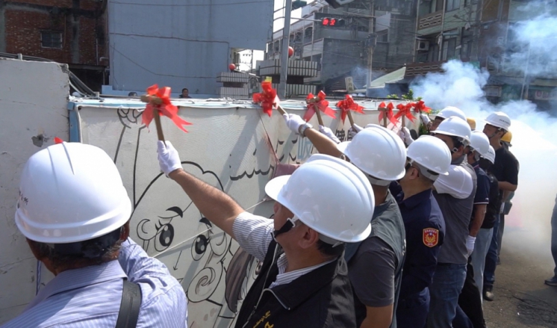 （影音）／東勢鄉改善派出所前危險路口　千萬工程啟動全面升級交通安全