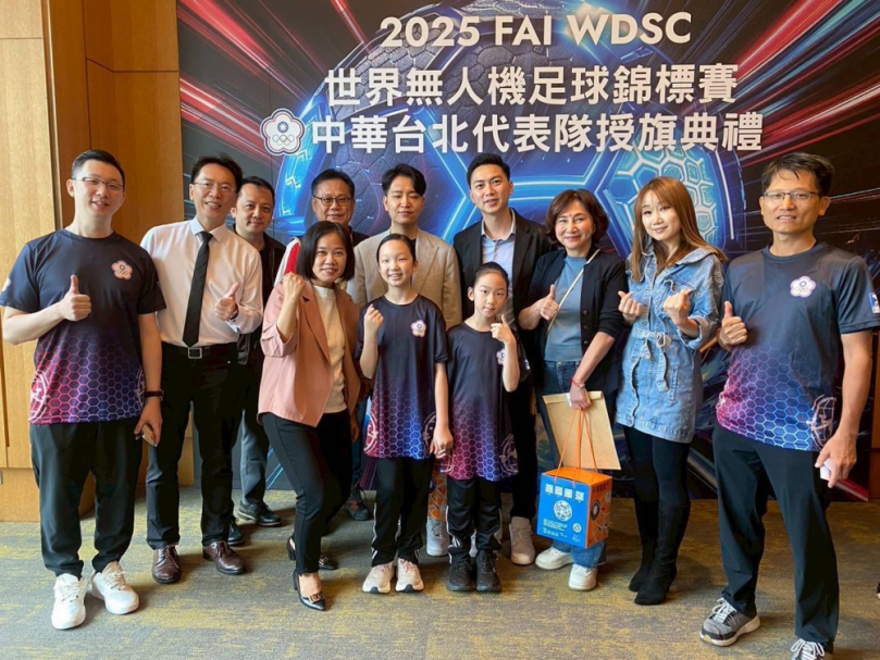 明道中學黃歆恩入選中華台北代表隊，勇闖世界無人機足球錦標賽