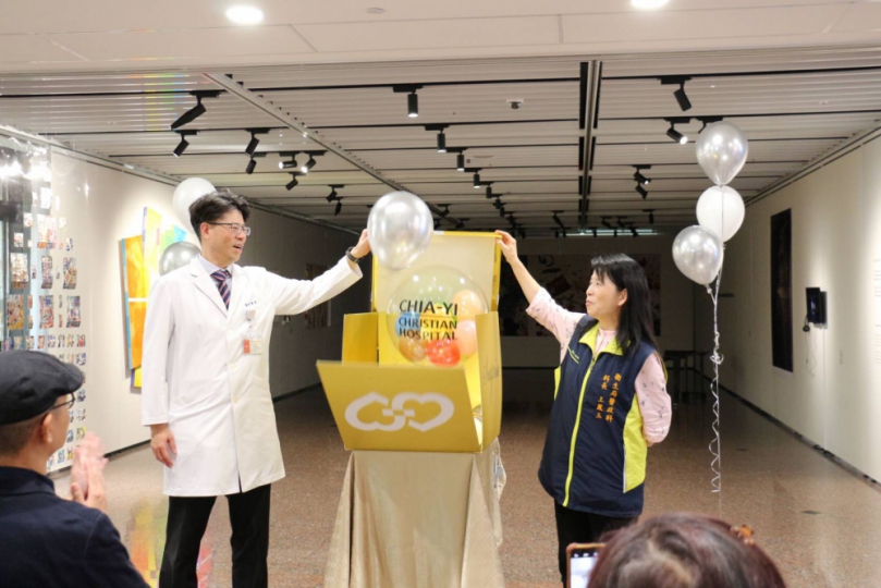 愛與美學交織信仰力量　嘉義基督教醫院陪伴病人走過療癒旅程