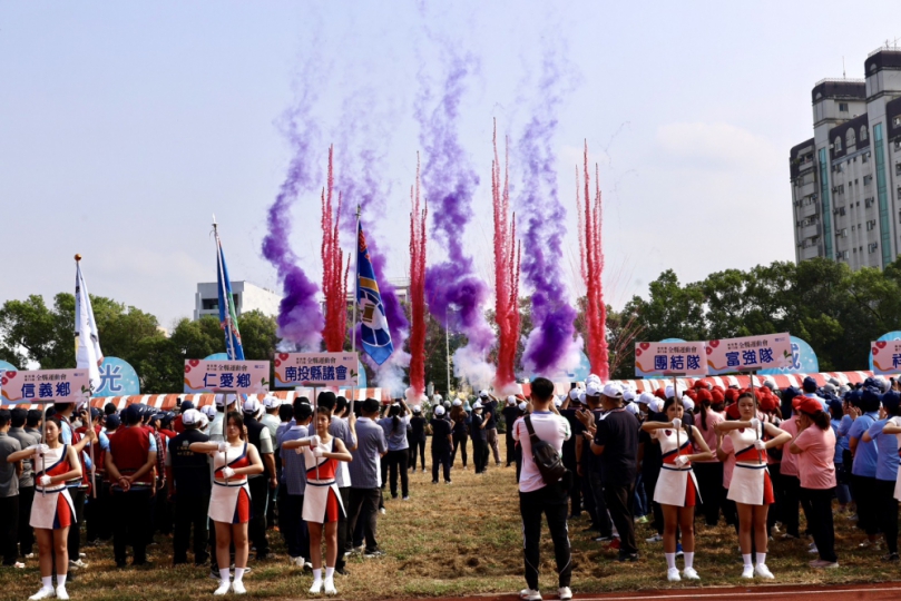 第73屆全縣運動會隆重開幕　王副縣長表揚全運會優秀選手