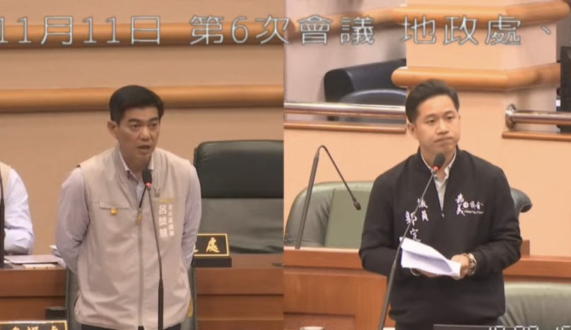 嘉義市公園密度高 議員郭定緯質詢維修效率低  呼籲導入E化報修系統