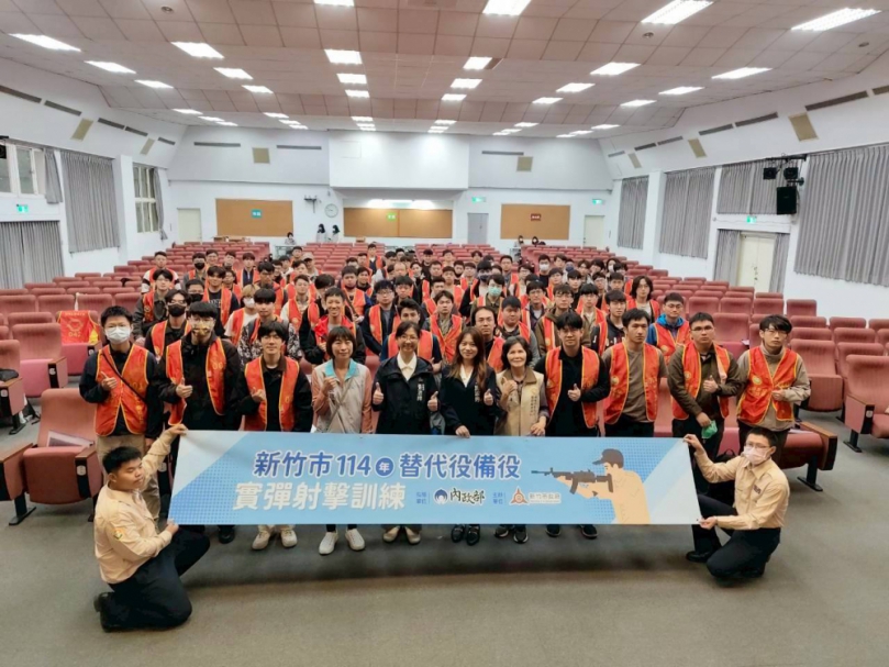 新竹市提升城市防衛韌性   替代役備役實彈射擊訓練