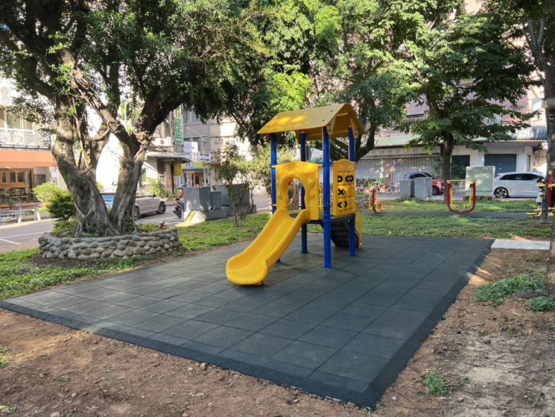 新竹市金山六街公園增設遊具   竹科人很有感
