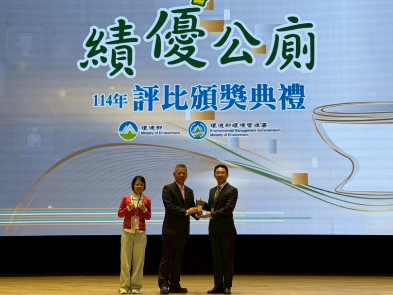 全國績優公廁評比揭曉！台中「十全公園」摘下地方政府推薦類「特優」肯定