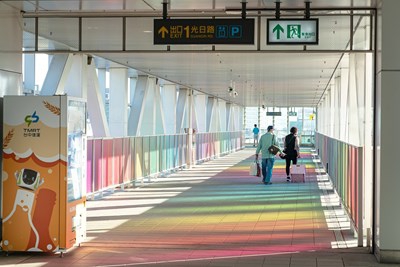 中捷烏日站公共藝術打造城市移動美學