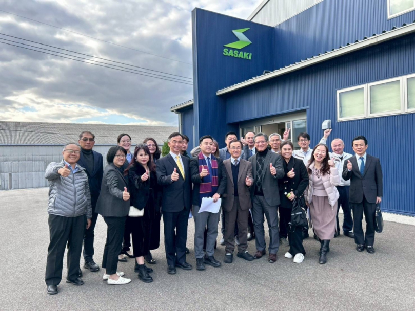 台中金手獎企業勇奪國家級殊榮 領軍產業赴日大分縣拓商機