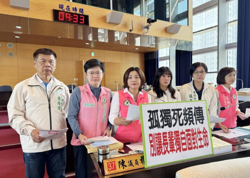 獨居長者頻傳悲劇　民進黨市議員陳雅惠促市府啟動跨局處整合與智慧守護網