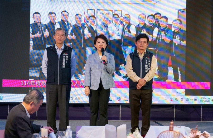 盧秀燕出席民防大隊餐會向隊員們致上最深的敬意