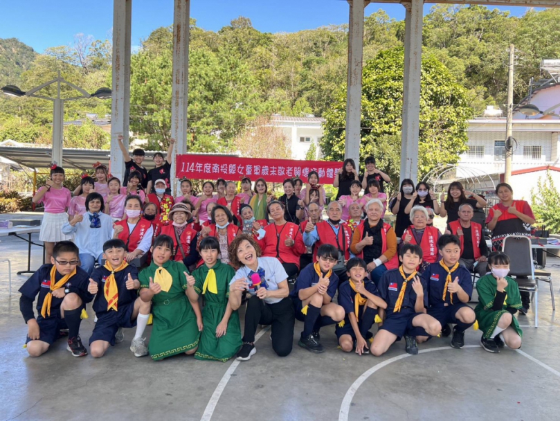 114年度女童軍歲末敬老關懷活動體驗營 溫情登場