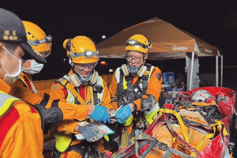 職業安全馬虎不得！新竹市特搜隊與新竹馬偕醫院合作施打破傷風疫苗