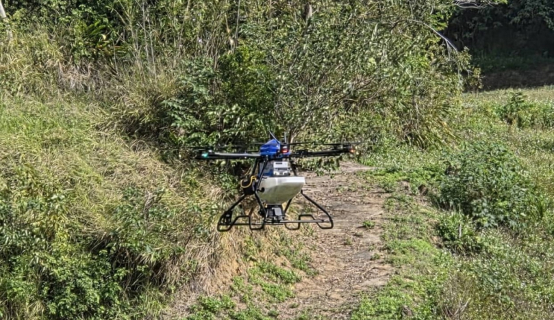 新竹縣寶山鄉啟用AI加無人機   正式對紅火蟻宣戰
