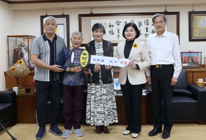 （影音）／長期旅日金黛敏捐400萬救護車　提升存活率守護雲林偏鄉緊急醫療