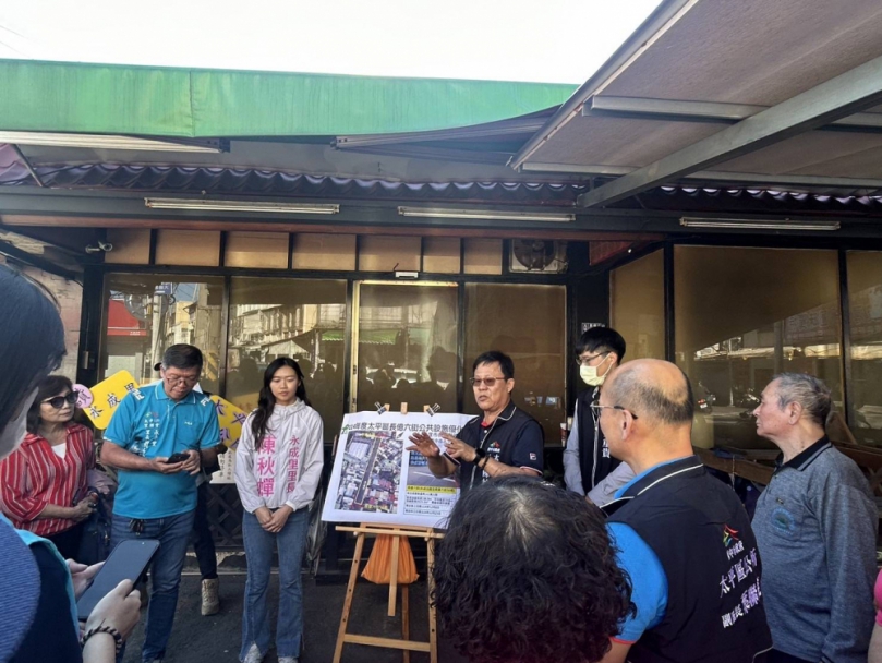 盧市長重視道路安全   太平長億六街道路品質優化施工說明會