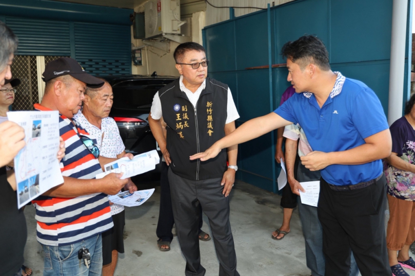 新竹縣副議長力挺副縣長   王炳漢：最懂城市治理的人是陳見賢