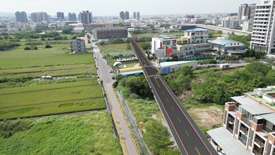中市斥資4,463萬元新闢計畫道路開工完善梧棲區交通路網