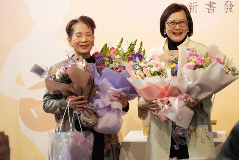 陳嬿朱藝師的南管人生紀錄 《古韻悠遠－人間國寶陳嬿朱的南管風華》新書發表