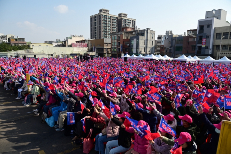 萬眾一心！徐欣瑩湖口誓師萬人挺   「新竹要贏，首選欣瑩」國會大咖掛保證
