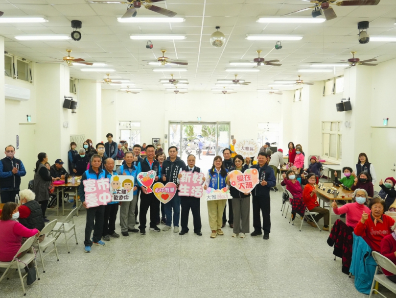 雙楓啟新頁！大雅活動中心智慧節能升級  民政局長吳世瑋：打造舒適又永續的社區新據點