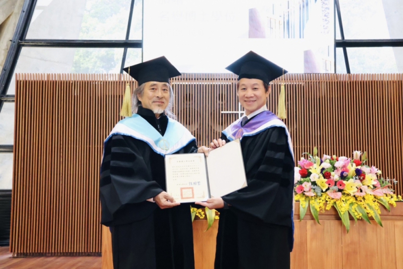 建築大師姚仁喜榮膺東海大學名譽博士學位 感性回憶母校時光是一生最深幸運
