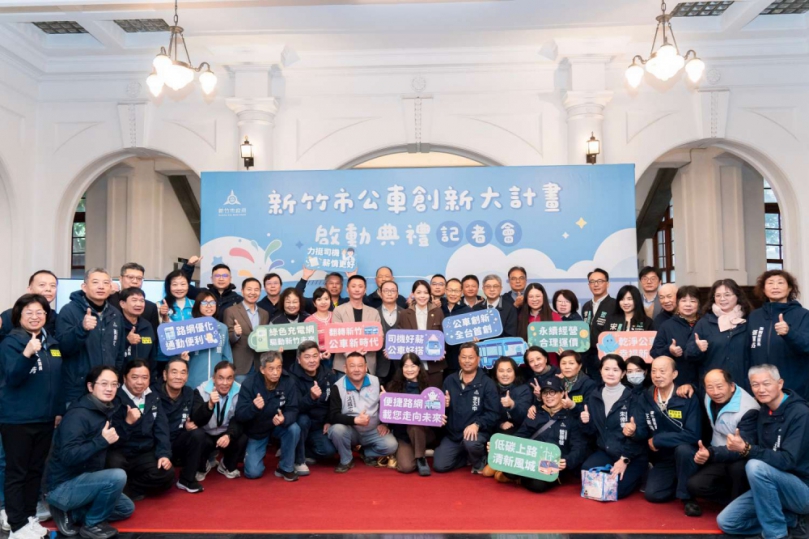 「新竹市公車創新大計畫」啟動   高虹安宣佈五大政策   翻轉大眾運輸困境