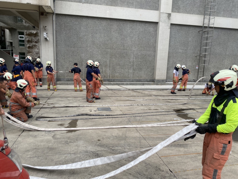 新竹市消防新血報到   56名新進弟兄職前訓練啟動