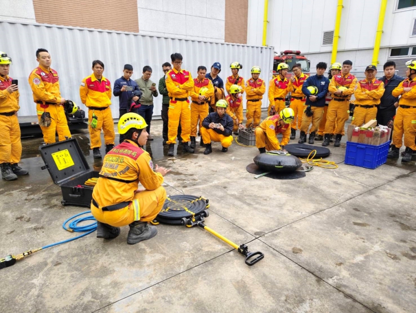 中捷攜手消防局特搜大隊　強化捷運事故救援應變訓練