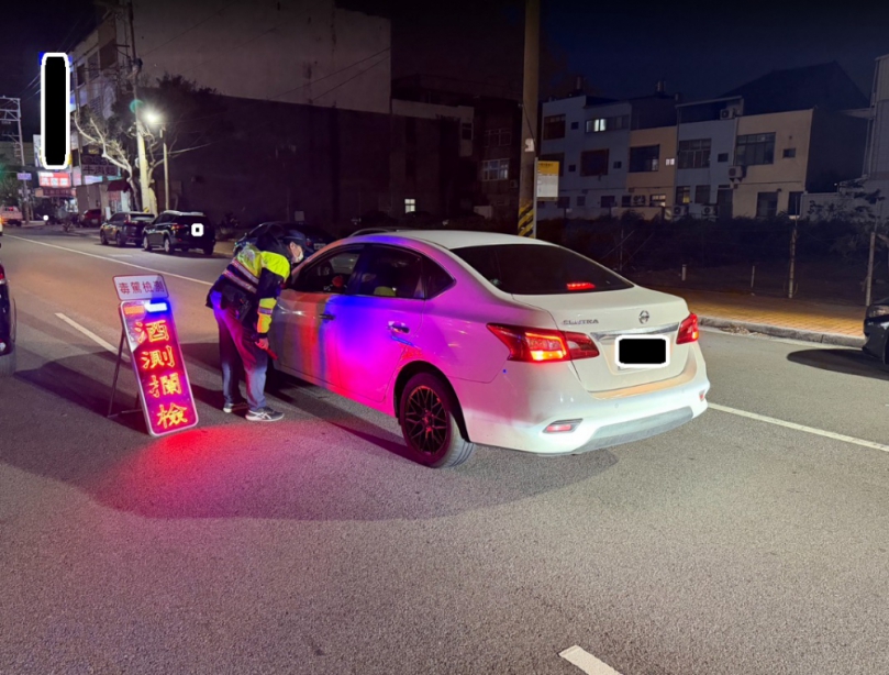 清水警方展開春節酒測專案強力取締酒駕行為