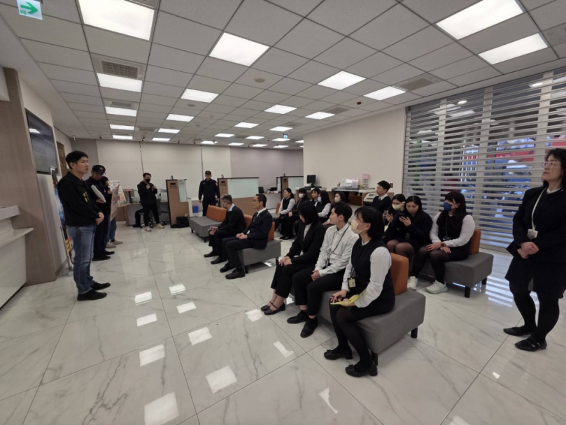 清水警分局強化重要安全節日維護與銀地政攜手阻詐守護民眾財產安全