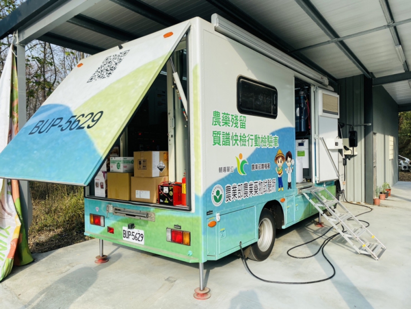 質譜快檢移動實驗室即時篩檢　雲林食安把關再升級
