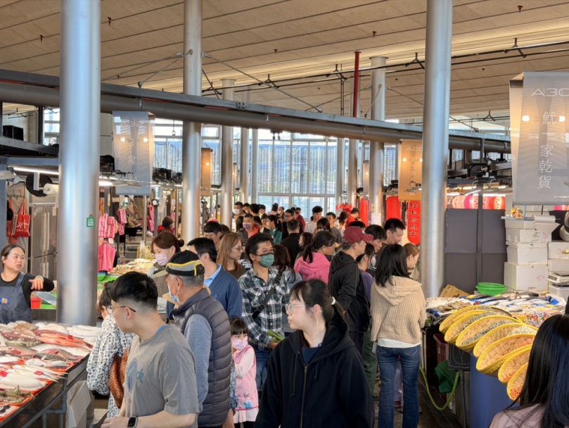 新竹竹風漁市爆紅！春假湧入超過20萬人次   加倍券228假期續發
