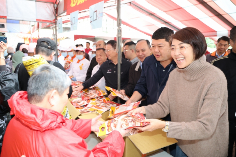 傳承281年土地公福氣！ 竹山紫南宮馬（丙午）年「呷平安丁酒」盛大登場