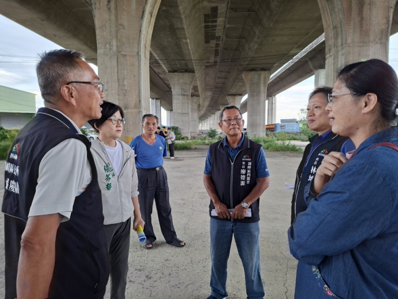 台中市國道橋下球場14處   民進黨市議員張芬郁爭取添一處將動工