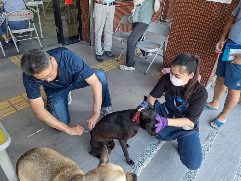 5場次免費服務   竹縣狂犬病預防注射及寵物登記   3/31起尖石鄉開打