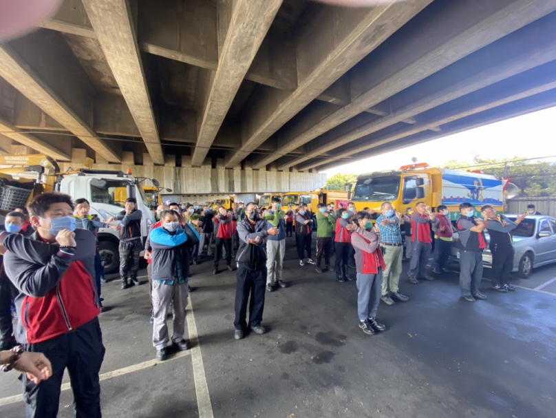 關心清潔隊員健康　中市環保局推健康管理計畫持續守護