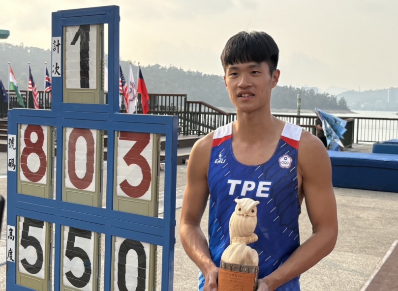 日月潭國際撐竿跳高賽 泰國封王 吳彥翰銀牌刷新台灣紀錄