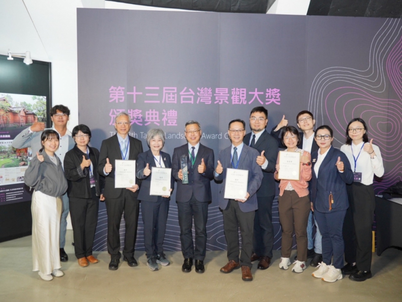 台中勇奪台灣景觀大獎4項殊榮　打造宜居城市展現景觀治理實力