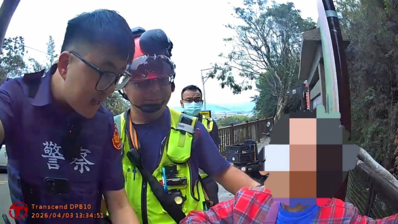 八旬嬤清明負氣欲跳圳輕生  石岡警消合力挽救憾事