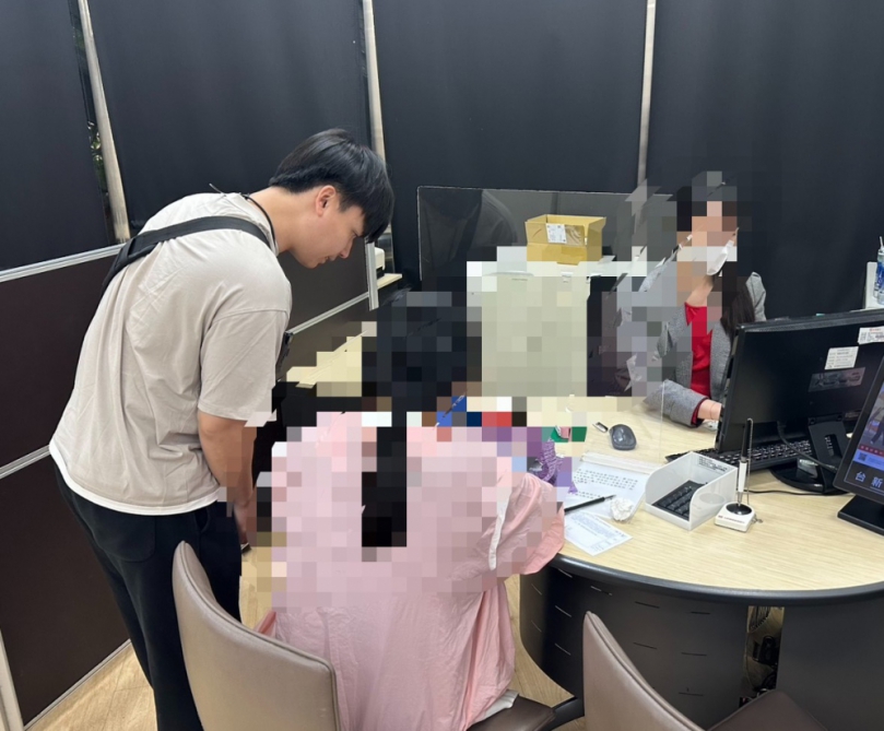 女子遇到假交友真詐騙   大墩警成功阻詐十萬元