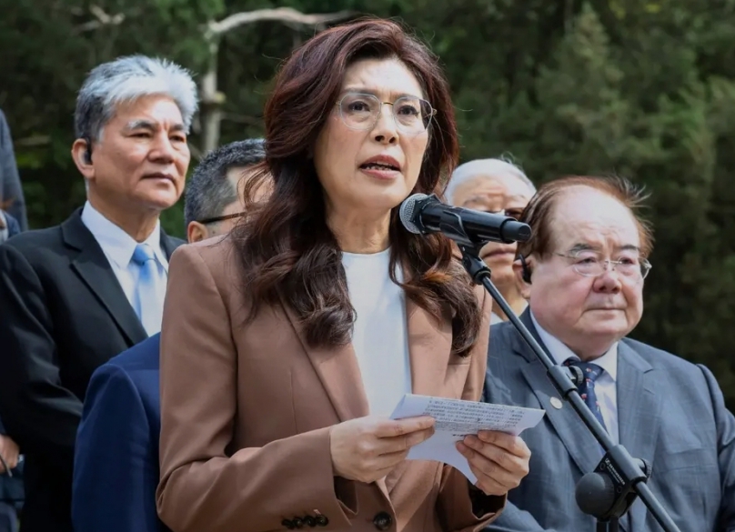 林明山豪購30把中山紀念劍　響應孫中山「天下為公」弘志