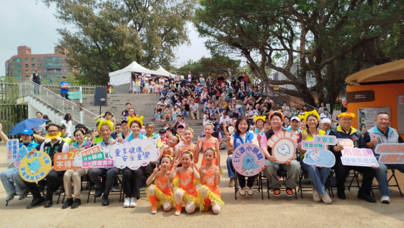 孩子的笑聲最珍貴   新竹市「童享健康 安全童樂」首登場