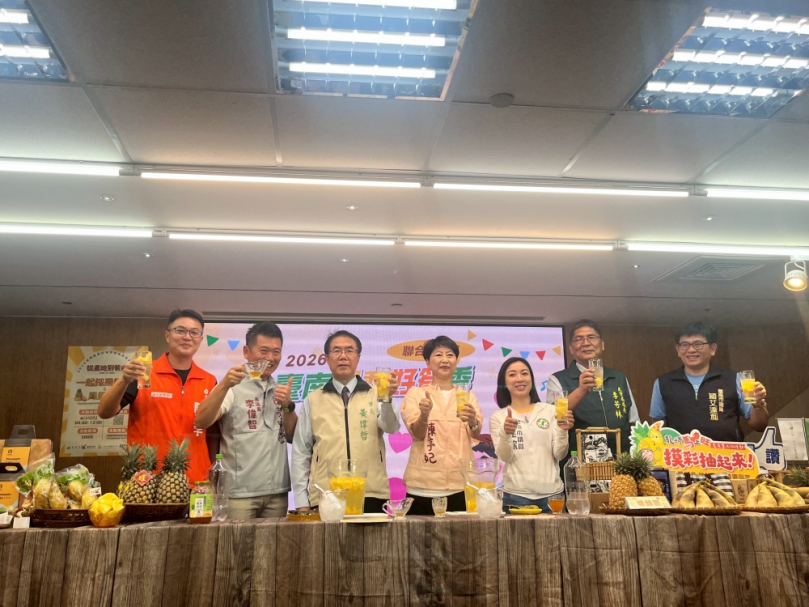 2026臺南鳳梨好筍季即將開跑 黃偉哲邀大家共享在地鮮味